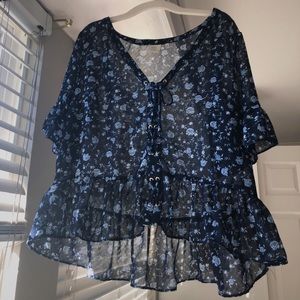 Short sleeve blouse